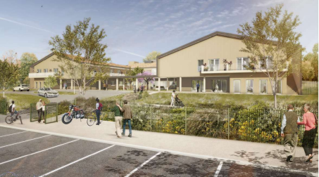 Image de la reconstruction d’un bâtiment neuf de 85 lits et places - Centre Hospitalier de LAVAUR
