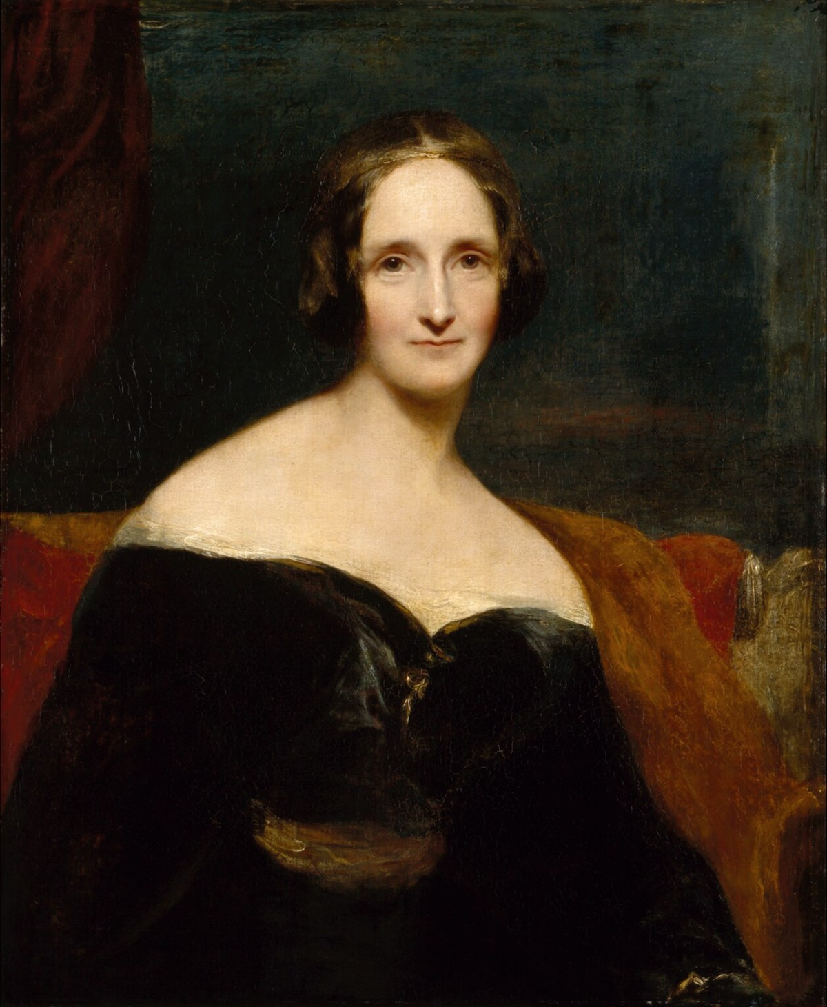 retrato de Mary Shelley, autora de Frankenstein
