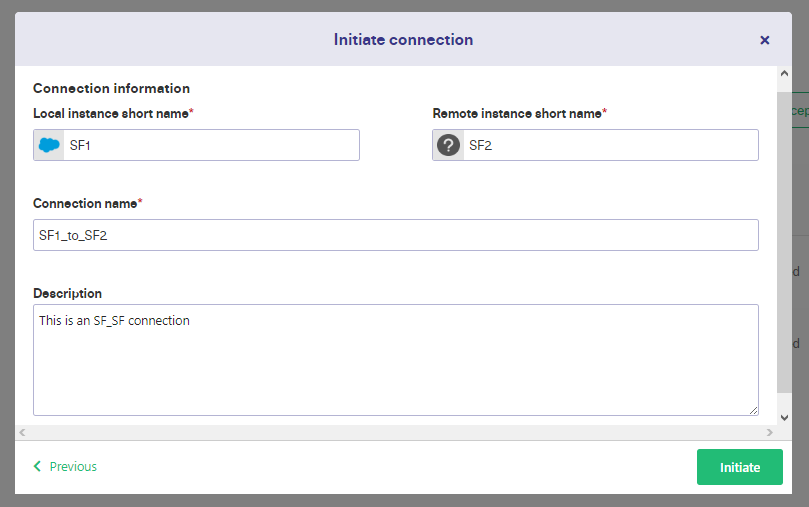 initiate salesforce integration in script mode 