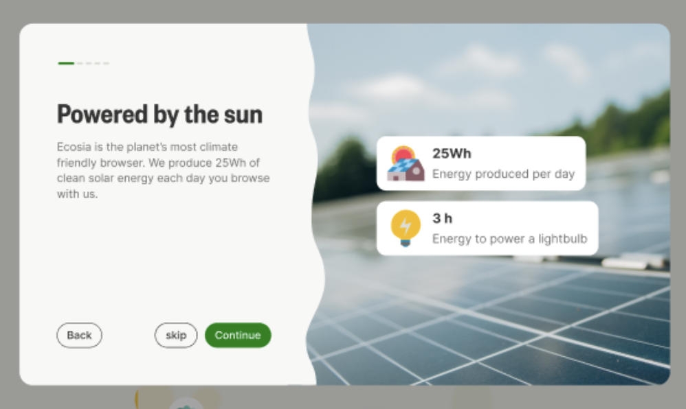 Screenshot of Browser Energy Counter: With 25Wh