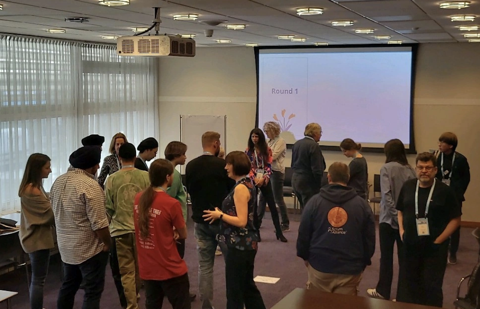Constellations as a Catalyst for Change session at the Global Scrum Gathering 2023 Amsterdam
