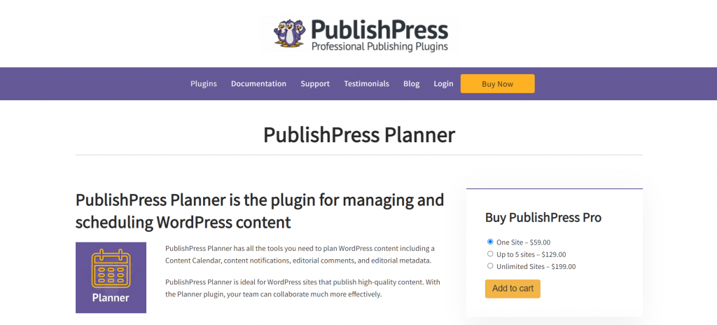 Sitio web de PublishPress