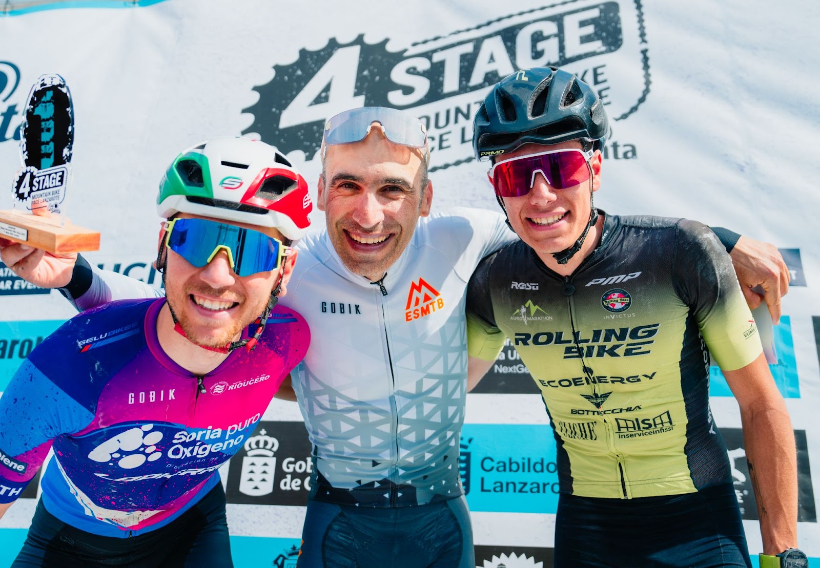 Ismael Ventura y Tessa Kortekaas, campeones de la Club La Santa 4 Stage MTB Race Lanzarote 2024 