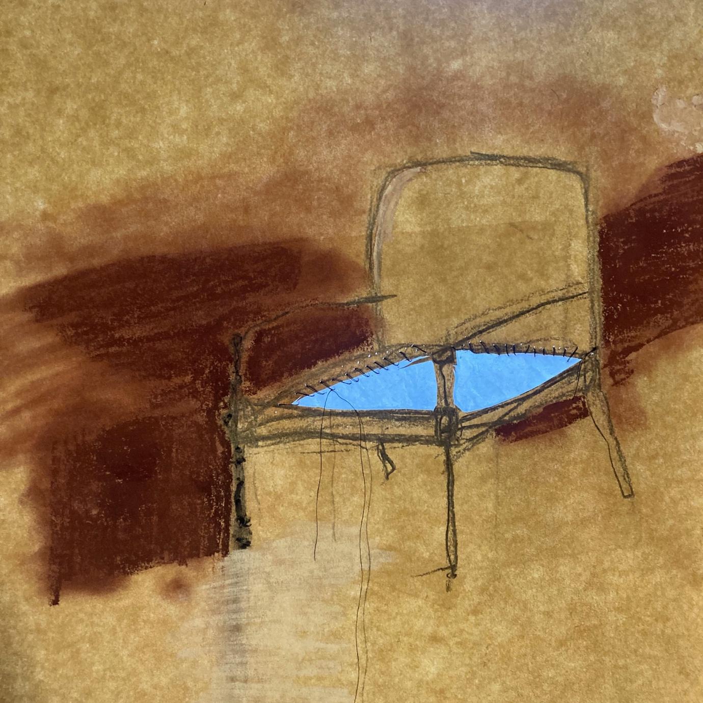 A drawing of a chair

Description automatically generated