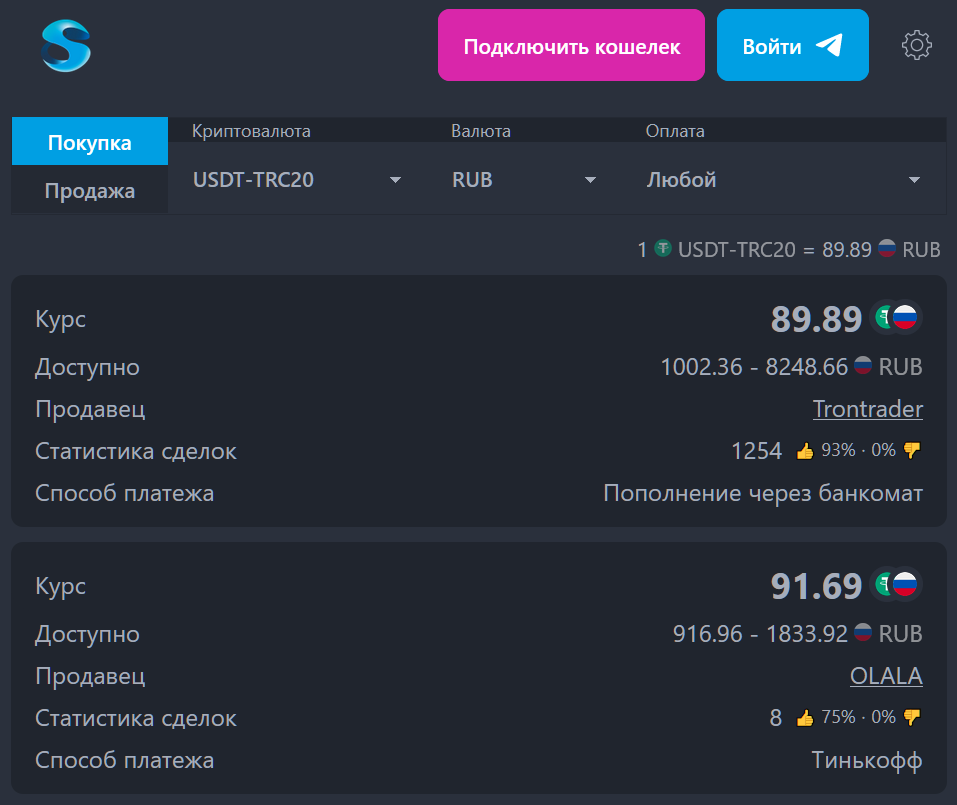 Торговать с умом: обзор P2P-сервиса SmartSwap