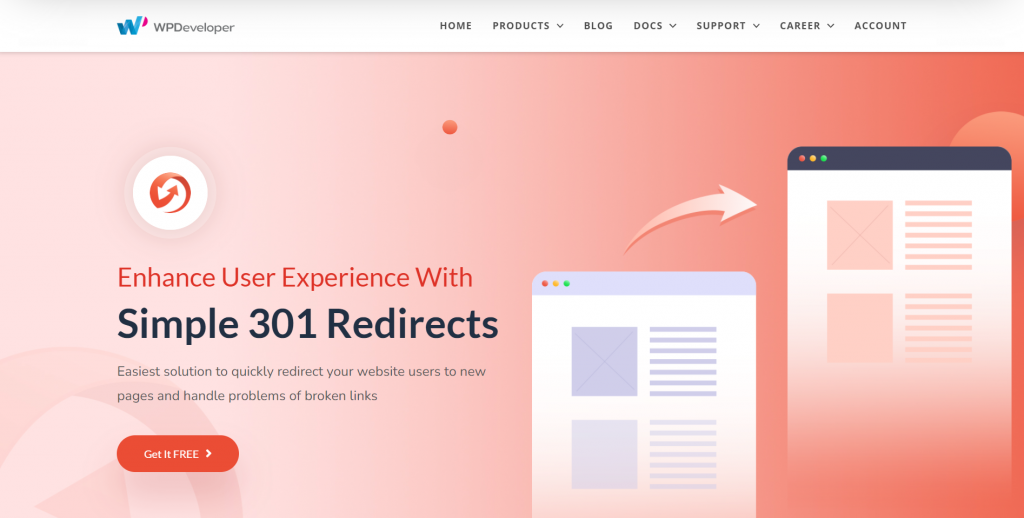 Sitio web de Simple 301 Redirects