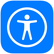 Imagen decorativa con un icono sobre accesibilidad