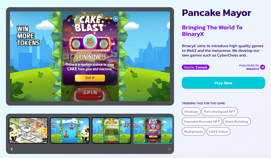 PancakeSwap запустила игровой маркетплейс