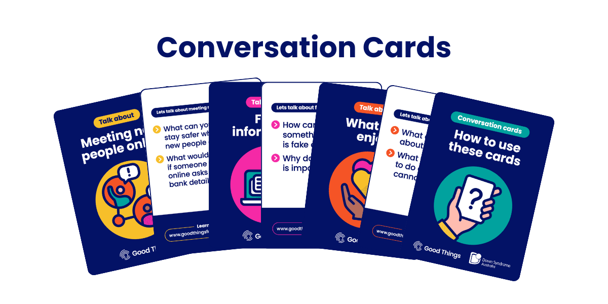 4 Conversation cards from the pack