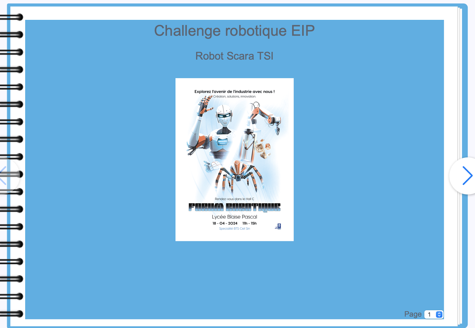 Robotique et IA : le défi des lycéens des Hauts-de-France sur le forum de l'ENT HDF des Espaces Numériques Partagés, EIP. 