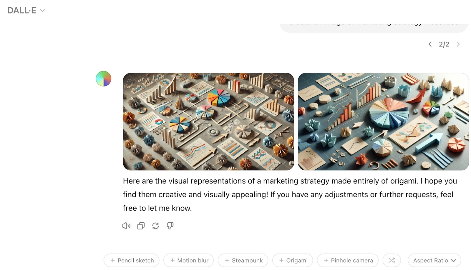 OpenAI DALL-E 3: Text-zu-Bild-KI  Screenshot