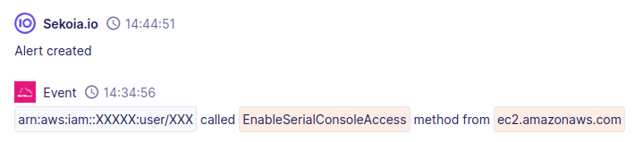 Detection scenario by Sekoia and Mitigant following an attack carried out by Scattered Spider in the cloud. Step: Execution  
Source: Emulating and Detecting Scattered Spider-like Attacks