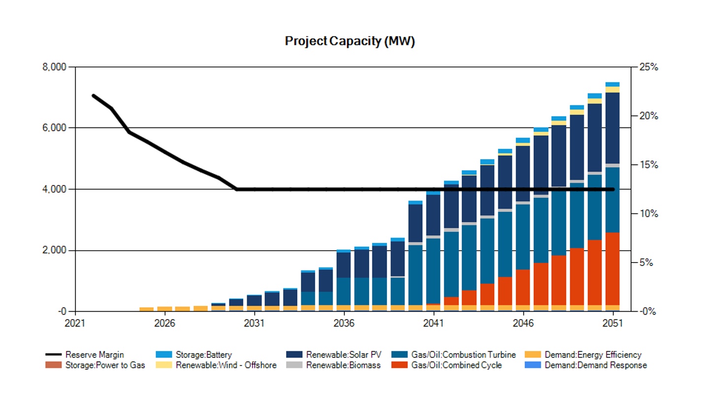 project capacity (MW)