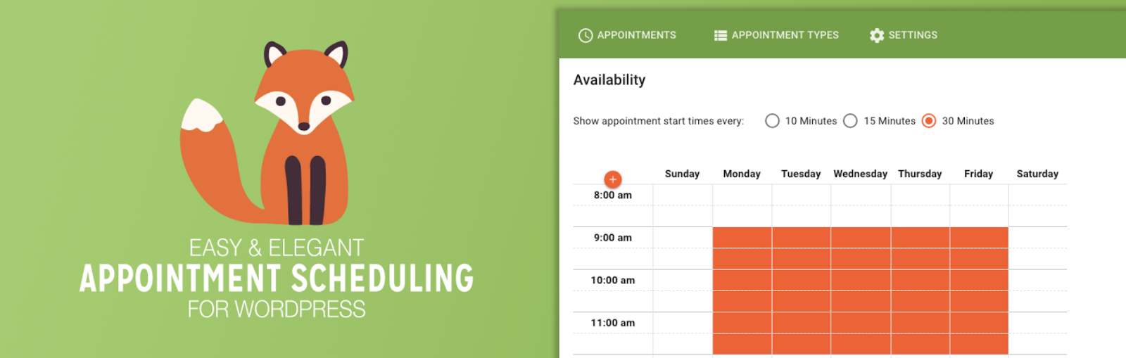 Plugin Simply Schedule Appointments