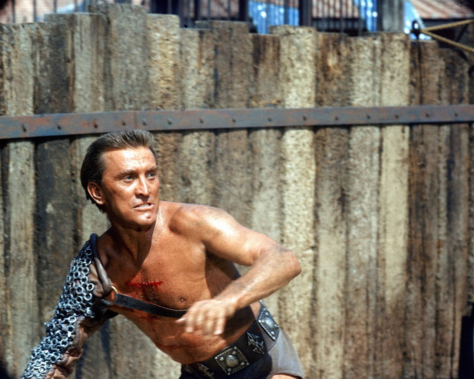 Kirk Douglas in dem Film "Spartacus" 1960. | Quelle: Getty Images