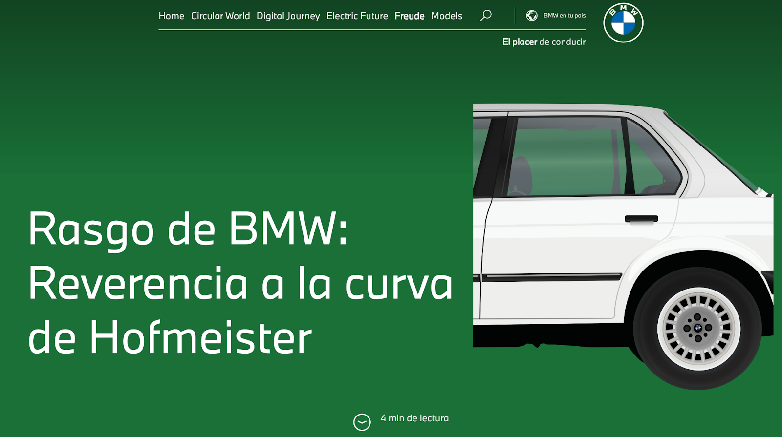 Web de BMW